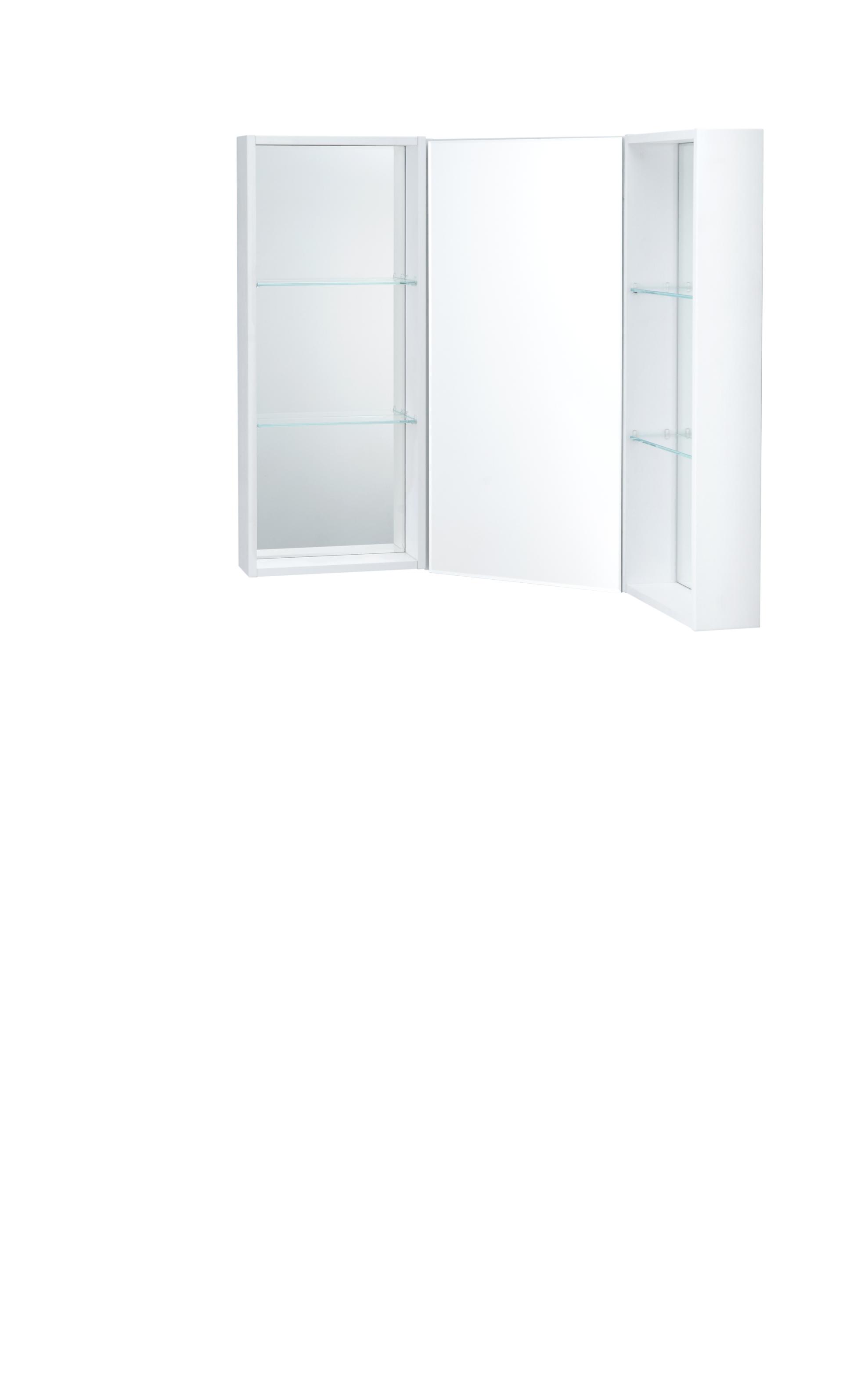 Зеркальный шкаф 35 см Акватон Кантара 1A205802ANW70 белый