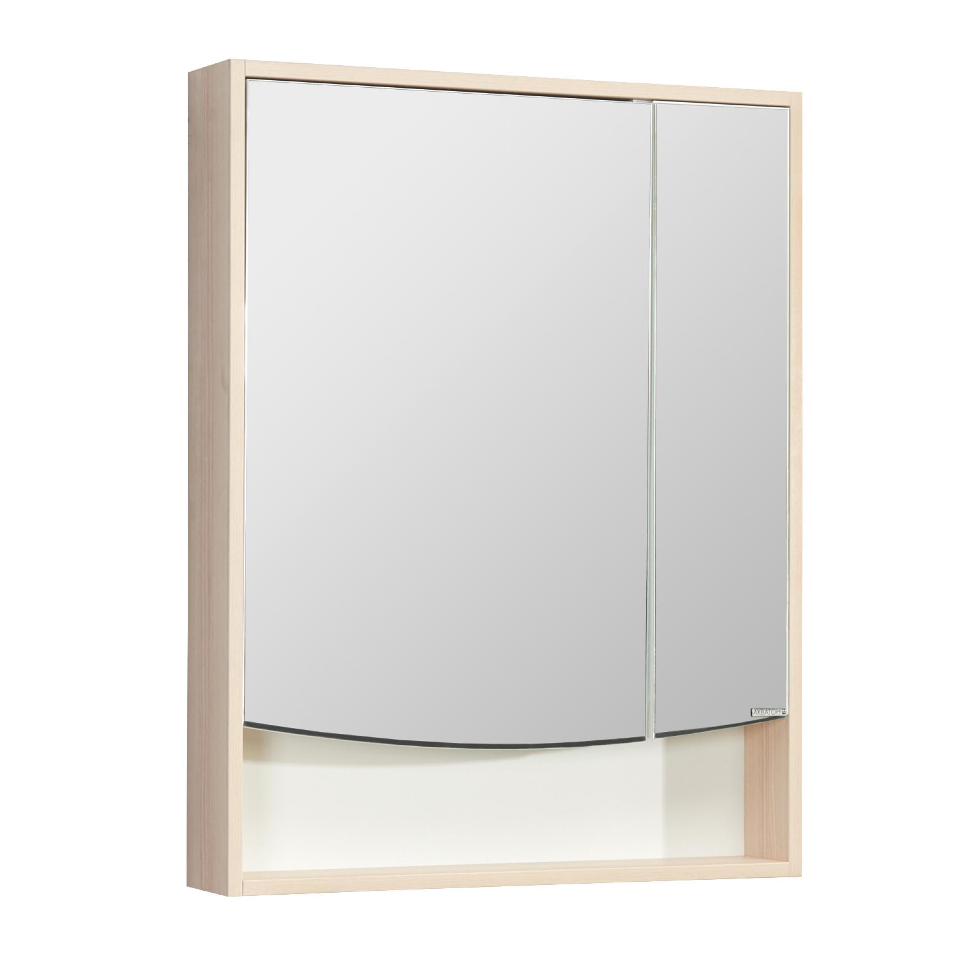 Зеркальный шкаф 65 см Акватон Инфинити 1A197002IFSC0 бежевый