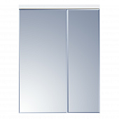 Зеркальный шкаф 60 см Акватон Брук 1A200502BC010 белый